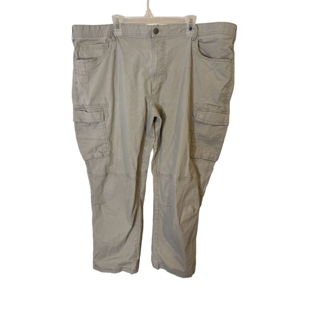 RedHead Men’s Cargo Pants Beige Cotton Stretch Size 48 x 38